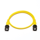 TA260 Pico BNC-Kabel isoliert 0,5 m gelb